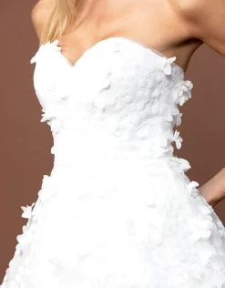 Gowns / Ballgowns | All Dresses<Bariano ADELA SWEETHEART PETAL MIDI B41D01S