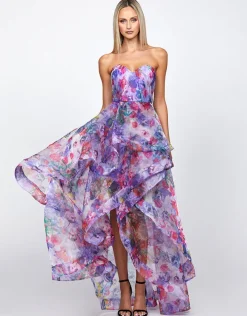 Maxi Dresses | All Dresses<Bariano ADELAIDE STRAPLESS HI LO GOWN B71D16HL