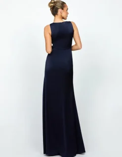 Maxi Dresses<Bariano ADELYNN COWL NECK MAXI BL74D65L NAVY