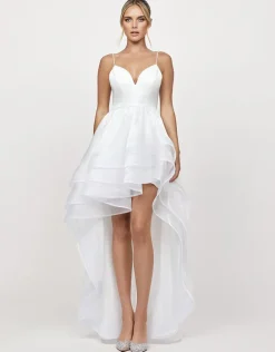 Gowns / Ballgowns | All Dresses<Bariano ALESSY HI LO BALL GOWN B72D18HL