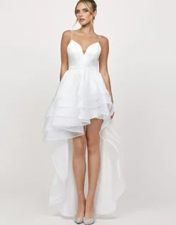Gowns / Ballgowns | All Dresses<Bariano ALESSY HI LO BALL GOWN B72D18HL