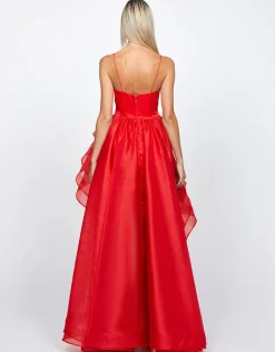Gowns / Ballgowns | All Dresses<Bariano ALESSY HI LO BALL GOWN B72D18HL