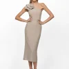 Midi Dresses | All Dresses<Bariano ALITA FLORAL SHOULDER MIDI BL63D18S