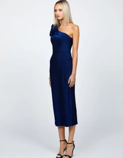 Midi Dresses | All Dresses<Bariano ALITA FLORAL SHOULDER MIDI BL63D18S