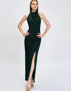 Formal / Prom Dresses<Bariano ALLIE HIGH NECK COWL MAXI BL75D01L