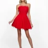 Mini Dresses | All Dresses<Bariano ALONDRA STRAPLESS MINI B62D16S