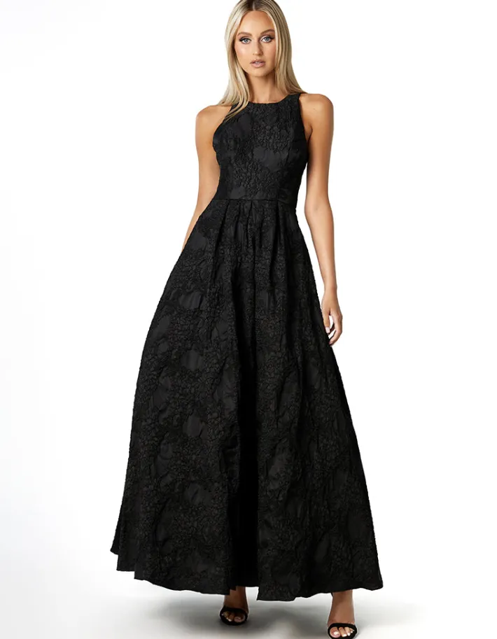 Formal / Prom Dresses | Maxi Dresses<Bariano AMALIE A LINE MAXI BL63D28L BLACK