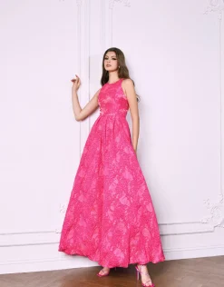 Maxi Dresses | All Dresses<Bariano AMALIE A LINE MAXI BL63D28L PINK