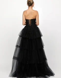 Formal / Prom Dresses | Gowns / Ballgowns<Bariano AMAYA SWEETHEART TIERED BALL GOWN B73D10LNG