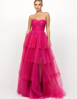 Formal / Prom Dresses | Gowns / Ballgowns<Bariano AMAYA SWEETHEART TIERED BALL GOWN B73D10LNG