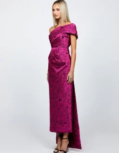 Maxi Dresses | All Dresses<Bariano AMYILYA OFF SHOULDER MAXI BL66D18L