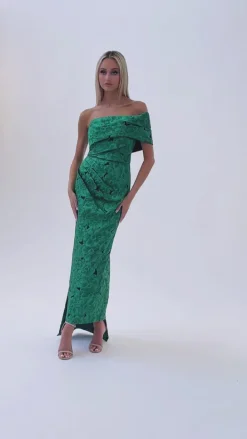 Maxi Dresses | All Dresses<Bariano AMYILYA OFF SHOULDER MAXI BL66D18L
