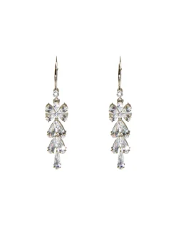 Jewellery<Bariano ANGELIC DROP EARRINGS SILVER