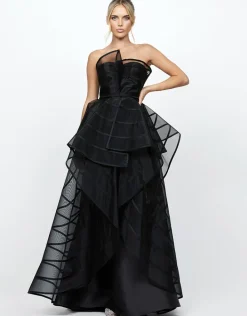 Formal / Prom Dresses | Gowns / Ballgowns<Bariano ARABELLA STRIPED BALL GOWN B73D25L