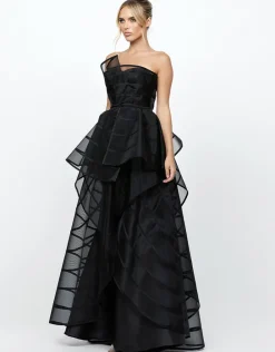 Formal / Prom Dresses | Gowns / Ballgowns<Bariano ARABELLA STRIPED BALL GOWN B73D25L