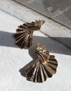 Jewellery<Bariano ARIEL SEASHELL EARRINGS ROSE GOLD