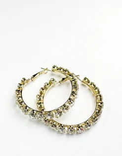 Jewellery<Bariano AVALON DIAMONTE HOOP EARRINGS