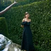 Maxi Dresses | All Dresses<Bariano AYLEEN OFF SHOULDER MIDAXI BL69D10L