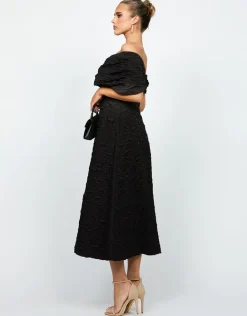 Maxi Dresses | All Dresses<Bariano AYLEEN OFF SHOULDER MIDAXI BL69D10L