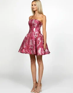 Mini Dresses | All Dresses<Bariano BAILEE DROPPED WAIST MINI BL69D19S