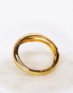 Bracelet<Bariano BLACKOUT BANGLE BRACELET GOLD
