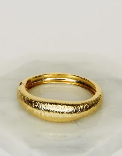 Bracelet<Bariano BLACKOUT BANGLE BRACELET GOLD