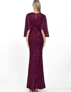 Gowns / Ballgowns | Maxi Dresses<Bariano CAPE GOWN B47D28L
