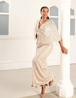 Gowns / Ballgowns | Maxi Dresses<Bariano CAPE GOWN B47D28L