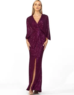 Gowns / Ballgowns | Maxi Dresses<Bariano CAPE GOWN B47D28L