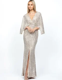 Gowns / Ballgowns | Maxi Dresses<Bariano CAPE GOWN B47D28L