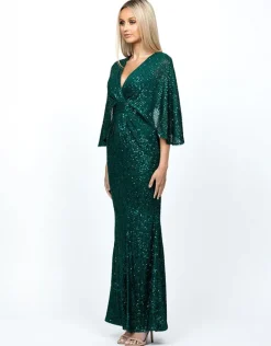 Gowns / Ballgowns | Maxi Dresses<Bariano CAPE GOWN B47D28L