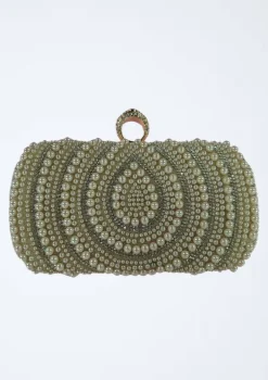 Clutches<Bariano BEADED CLUTCH J74BG02 CHAMPAGNE