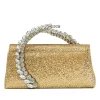 Clutches<Bariano SPARKLE CRYSTAL HANDBAG B74BG13 CHAMPAGNE