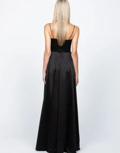 Gowns / Ballgowns | Maxi Dresses<Bariano DIAMOND COWL WRAP GOWN B43D11LW
