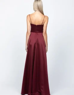 Gowns / Ballgowns | Maxi Dresses<Bariano DIAMOND COWL WRAP GOWN B43D11LW