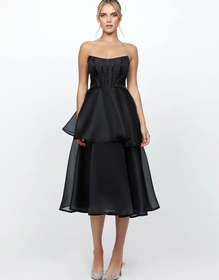 Midi Dresses | All Dresses<Bariano ELEANOR TIERED MIDI B71D17S