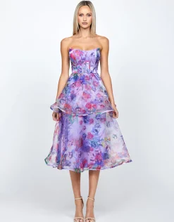 Midi Dresses | All Dresses<Bariano ELEANOR TIERED MIDI B71D17S