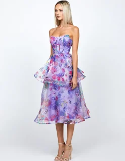 Midi Dresses | All Dresses<Bariano ELEANOR TIERED MIDI B71D17S