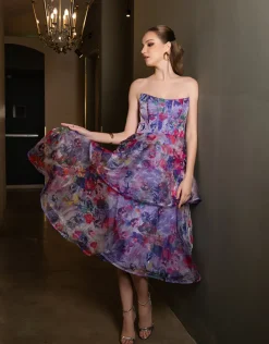 Midi Dresses | All Dresses<Bariano ELEANOR TIERED MIDI B71D17S