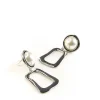 Jewellery<Bariano ELISE PEARL TEXTURED DROP EARRINGS SILVER