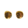 Jewellery<Bariano EMILIA STUD EARRINGS GOLD