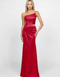 Formal / Prom Dresses | Gowns / Ballgowns<Bariano EMILLYS ASYMMETRIC CUT OUT GOWN B69D06L RED
