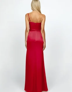 Formal / Prom Dresses | Gowns / Ballgowns<Bariano EMILLYS ASYMMETRIC CUT OUT GOWN B69D06L RED