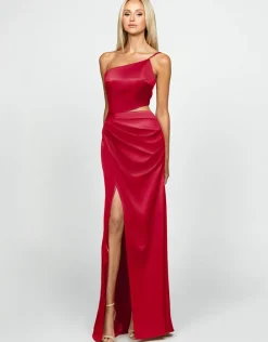 Formal / Prom Dresses | Gowns / Ballgowns<Bariano EMILLYS ASYMMETRIC CUT OUT GOWN B69D06L RED