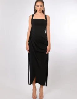 Maxi Dresses | All Dresses<Bariano EMILYA OPEN BACK HALTER MIDAXI BL70D14L