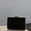 Clutches<Bariano ERIKA SLEEK CLASP CLUTCH 239 BLACK