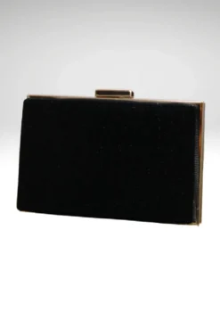 Clutches<Bariano ERIKA SLEEK CLASP CLUTCH 239 BLACK