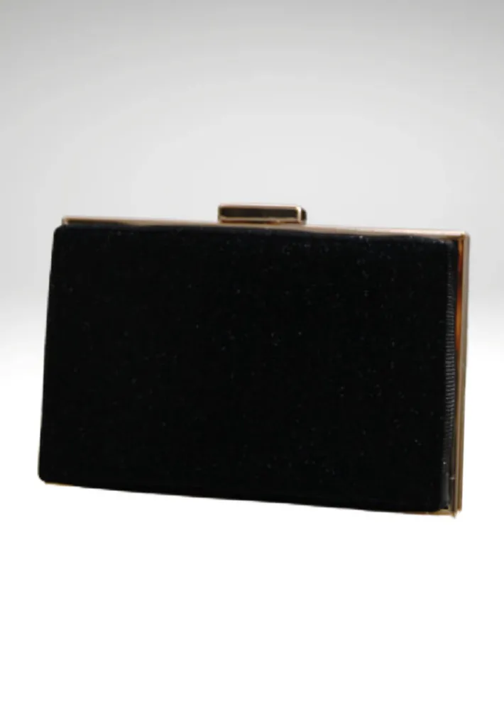 Clutches<Bariano ERIKA SLEEK CLASP CLUTCH 239 BLACK