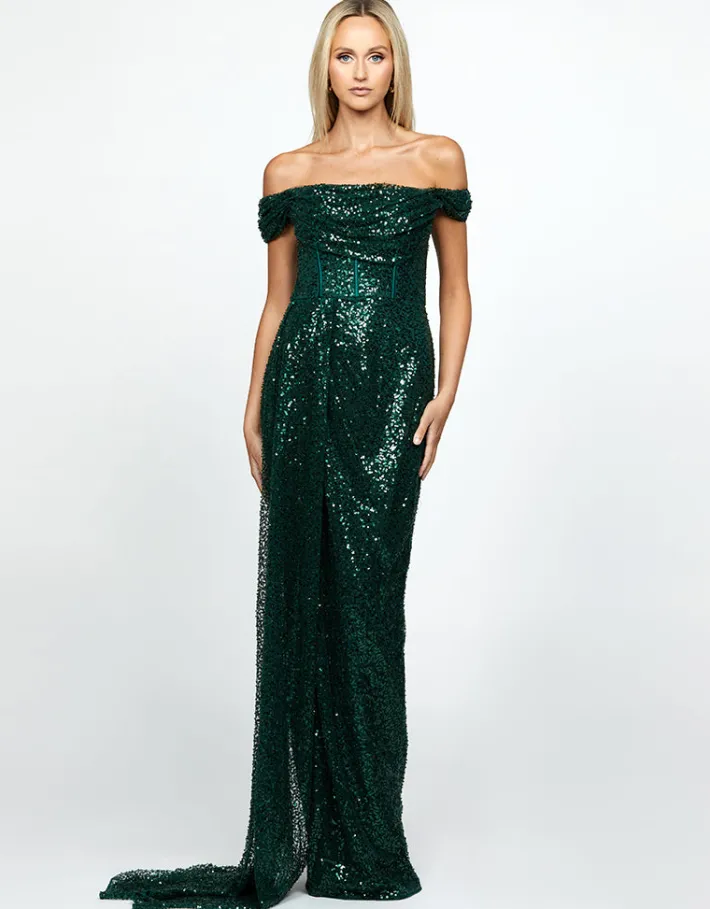 Formal / Prom Dresses | Maxi Dresses<Bariano ETHEL COWL GOWN B65D12L