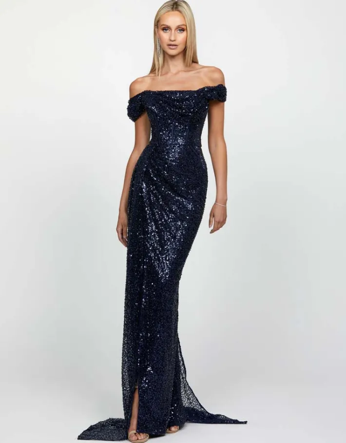 Formal / Prom Dresses | Maxi Dresses<Bariano ETHEL COWL GOWN B65D12L